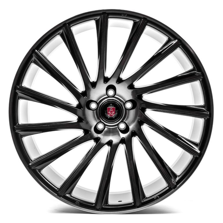 Axe Wheels<br>EX32 - Black Polished Tinted (22x10.5)